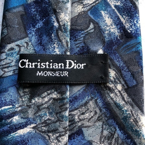 Christian Dior Monsieur Blue Pattern - Picture 10 of 12